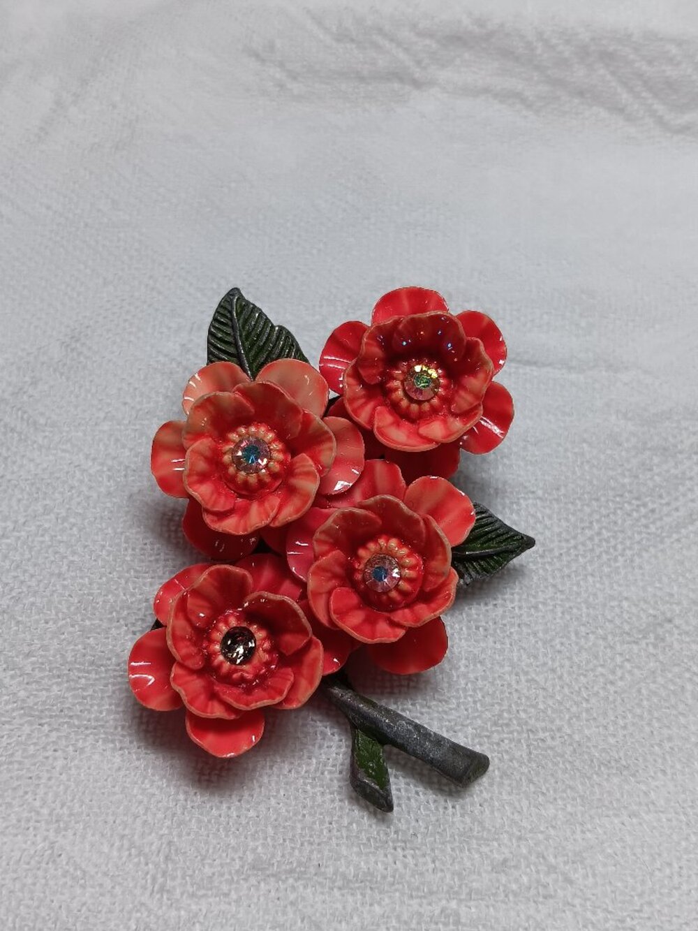 REPAIR/CRAFT: Vintage Sarah Coventry “Garden Party” Brooch – Missing Pin